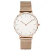 Mens Watch Quartz Movement bekijkt 40 mm Casual klassieke stijl Boutique Business polsbandje Montre de Luxe Men Bracelet