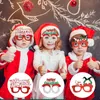 نظارات عيد الميلاد للأطفال 2023 Snowman Santa Claus Party Decoration Photo Photo Photo Photo Photo