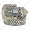 Cinturones para mujer Cinturón de moda para mujer para mujeres y hombres BB Simon Rhinestone con Rhinestones Bling como regalo
