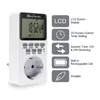 Кеттек Электронный цифровой коммутатор ЕС FR BR Plugul Timer Outlet 230 В 50 Гц 7 -дневной 1224 часовой программируемой съемки 220618