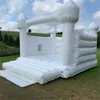 Trampolines en PVC complète de haute qualité Bouncer de mariage du château gonflable Maison gonflable blanc gonflable avec soufflant à air