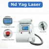 2021 Équipement professionnel de beauté de machine de retrait de tatouage de laser de ND Yag commuté par Q pour la maison et le salon