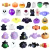 Mini mochi halloween serie sqiushy leksaker uppsättning för barn fest gynnar kawaii djur mochi fidget leksak packar stress reliever ångest gåvor