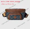 Neo Belt Bag With Interlocking G Leather Trim Vintage Blue Ivory Denim Jacquard Beige Canvas Men Wallet Card Holder Coin Waist Purse Shoulder Fanny Packet