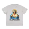 Summer Graphic Print Vintage Tops t-shirt för män tees hip hop high street orolig kort ärm avslappnad tshirt e768