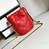 Designer-mini hinkväska axelpåsar handväska kvinnors mode läder handväskor handväska avtagbara axlar remmar
