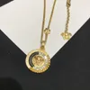Fashion Bracelet Basilisk round cards pendants with diamonds women Bracelet Necklace Stud Earring sets Brass 18K gold plated ladies Designer Jewelry t01206812270
