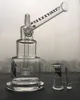 Hitman hookah Glass Water Bongs Cereal Box recycle Oil Rigs With Nail Two Functions Hookahs Good Quality water pipes