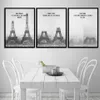 3 PCS Kit Vintage Tower in Paris Canvas schilderen Moderne thuisdecoratie woonkamer slaapkamer muurdecoratie foto