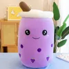 Simulation Obst Tee Tasse Kissen Plüsch Spielzeug Kleine Perle Milch Tee Nette Und Lustige Puppe Kreative Dekoration Für Tee Tasse kissen