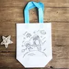 DIY Craft Kits Kids Coloring Handväskor Bag Barn Kreativ ritning Set för nybörjare Baby Learn Education Toys målning