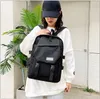 Luxury Designer Bag Fashion Cartoon Backpacks Korean New Backpack Riman Digital Color Printing Bags Large Capacity Schoolbag Female Bag Canvas Schoolbags