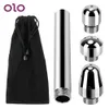 OLO Anal Douche Wash Cleaning Ass con 3 soffioni doccia Clistere Bidet Ducha Pulizia Strumenti sexy per coppie Detergente vaginale