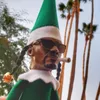 Snoop on A Stoop Christmas Elf Doll Spy Bent Home Decorati Year هدية لعبة 220606