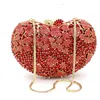 Evening Bags Women Fashion Handbags Mini Rhinestone Bag Metal Party Clutches Purse Bridal Wedding Prom Clutch Messenger Crossbody BagEvening