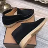 Newst Nubuck leather Mens Loro Walk high Top shoes luxury sneakers Lock designer Flats Slip-on dress shoe Boots 39-46