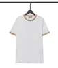 Fashion Mens T Shirts Black Polos White Design The Coin Men Casual Top Short Sleeve