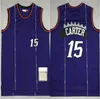 Maillots de basket-ball rétro Dikembe Carmelo Mutombo Anthony Allen Nowitzki Iverson Scottie Derrick Pippen Rose Larry Tyrone Johnson Muggsy Jersey