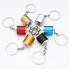 5 Colors Creative Mini 6 Speed Gear Shifter Keychains Free Shift Pendants Car Gears Head Key Chain Pendant Accessories