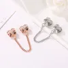 925 Sterling Silver Dangle Charm New Alloy Charm Star Love Heart Chain Beads Bead Fit Pandora سوار سوار سوار المجوهرات DIY