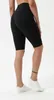 Hoge taille workout biker running yoga zachte stretch atletische zomershort met minizakken voor dames meisjes