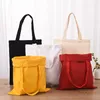 Economical 12oz Cotton Tote Bag Lightweight Reusable Grocery Shopping Cloth Bags(Option-Customize LOGO) Suitable for DIY Advertising Promotion Giveaway Activity