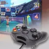 2 sztuk / partia Moda Czarny Przewodowy Kontroler Gaming Game Pad Joystick dla Microsoft Xbox S Typ Systemu Gamepad z kabli 1.47 m Sterowniki