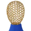 10 Farben verfügbarer Stoff Cover Kid Gold Head Halbkörper Schaufensterpuppe mit Eisenbasis für Kleidung Display Dummy Model Kleid Form Form