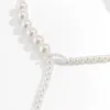 Chains Faux Pearl Tassel Necklace For Women Retro Simplicity Geometric Beads Long Style White Lady Jewelry Wife Birthday Gifts 2022Chains