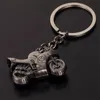 Porte-clés cadeau créatif 3d robuste moto métal voiture publicité taille porte-clés chaîne pendentif accessoires