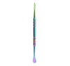 Rainbow Silver Dab Tool Long Dabber Tool Metal Single Smoke для восковой сухой трава GC1103