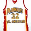 Billiga 32# McDonald Alla amerikanska basketbollströjor av hög kvalitet Anpassa spelarnamn och antal av alla storlekar för män.