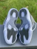 11 Cool Grey Medium White Real Carbon Fiber Men Athletic Shoes Sports Tennis com Original 378037-001