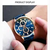 ساعة Wristwatches Luxury الراقية ساعة للرجال أزياء الفولاذ المقاوم للصدأ التاريخ التناظرية تاريخ الكوارتز أعلى العلامة التجارية الساعات الأعمال غير الرسمية Relogio