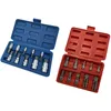 Ensembles d'outils à main professionnels PCS XZN 12 points Triple carré Spline Bit Socket Set inviolable avec étui Kit automobile professionnel