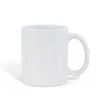 Sublimação em branco caneca luminosa caneca personalizada transferência de calor brilho de cerâmica no escuro 11 onças de água branca F5373 F07224154577