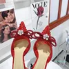 Chaussures à talons hauts transparents en PVC ornés de cristaux de mode 9.5 cm chaussures de fête sandales pour femmes pantoufle