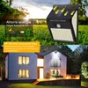 Potencia solar LED solar luz solar de pared al aire libre Lámpara solar con lámpara solar de Sensor Pir Motion Sensor Bulb de la calle Lámpara de jardín de jardín