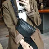 Fashion Rivet Fanny Pack Shell Taille Bag Belt Women 100 Echt lederen multifunctionele borst S 22053184023775762814