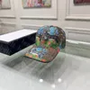 Tiger Baskılı Top Cap Seyahat Plaj Vizör Kapakları Moda Tasarımcısı Hip Hop Beyzbol Kapağı Güneş Koruma Mektubu Casquette4852915