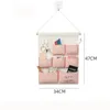 Sacs de rangement Sac suspendu Placard mural Tissu multicouche de grande capacité Articles divers Jouets Bijoux Cosmétiques RangementRangement