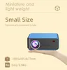 Unic T4 Portable Handheld HD-hemmabiovideo projektor, support YouTube Movie Game Proyector Beamer 1080p