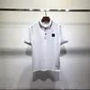 Мужские футболки 19FW Polo с коротким рукавом, камень Джейсон Стэтхэм