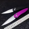 특별한 색! PurpleBlack Protech 3407 Godfather 접이식 나이프 플리퍼 전술 자동 knifes 야외 생존 UT85 포켓 나이프 PT1718 2203 920 / CQC7