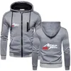 Sweats à capuche pour hommes Sweatshirts Africa Twin Crf 1000 L Crf1000 Veste Polaire Coton Zipper Harajuku Mâle Moto Vêtements HoodiesMen's