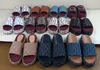 2022 Designer de slides feminino g sandálias masculinas chinelos chinelos de luxo bordado de fundo grosso de bordado de borracha de borracha de borracha