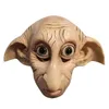 Cosplay Dobby Elfin Latex Mask Animal Style Halloween Carnival Costume Headgear Props 220629