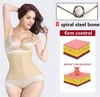 Xxxxs Corset Slimming Waist Trainer Modelling Belt Women Dress Underwear Body Shaper Waist Cincher 8 Steel Bones Girls Shapewear L220802