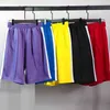Бренд Tide Pa Angel Color Свободные шорты с боковой тканью Мужские и женские модные спортивные спортивные штаны с цветными блоками Palm Summer Beach Pants 01RAYG
