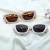 Solglasögon Jackjad 2022 Fashion Vintage Classic Cat Eye Style Women Luxury Gold Chain Brand Design Sun Glasses Shades 95307Sunglasses
